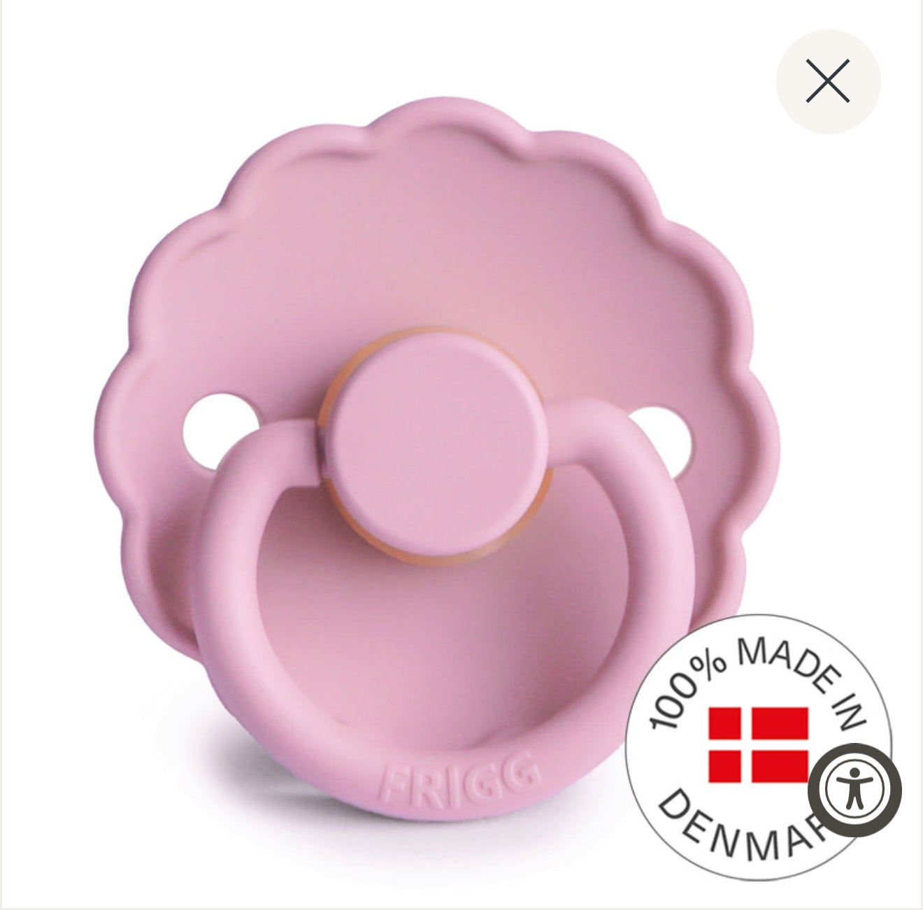 FRIGG Scallop Pacifiers (Silicone)