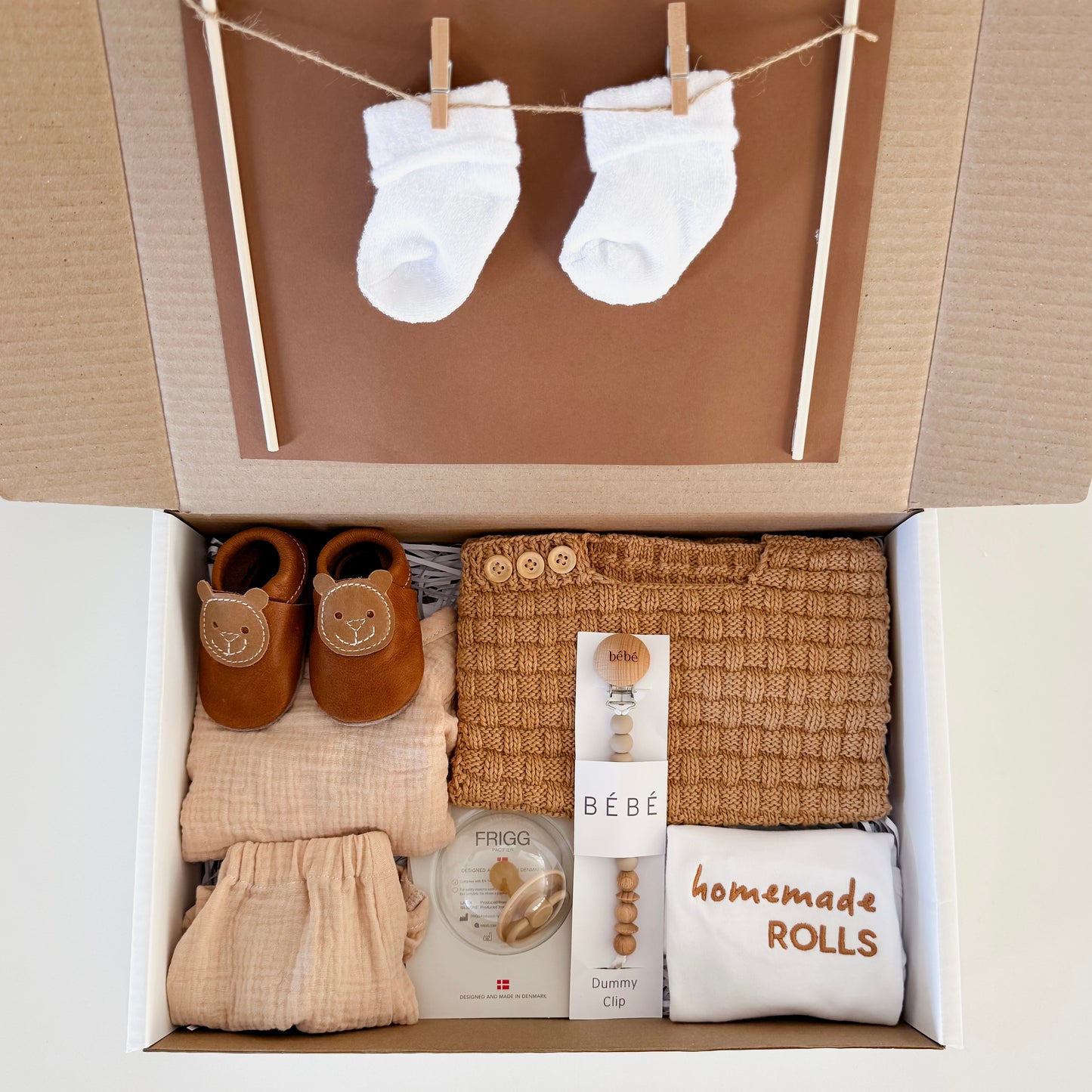 ONE OF A KIND Homemade Rolls Gift Box