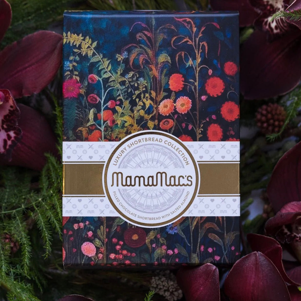 MamaMac’s Luxury Shortbread Collection Filled Chocolate with Salted Almonds Shortbread