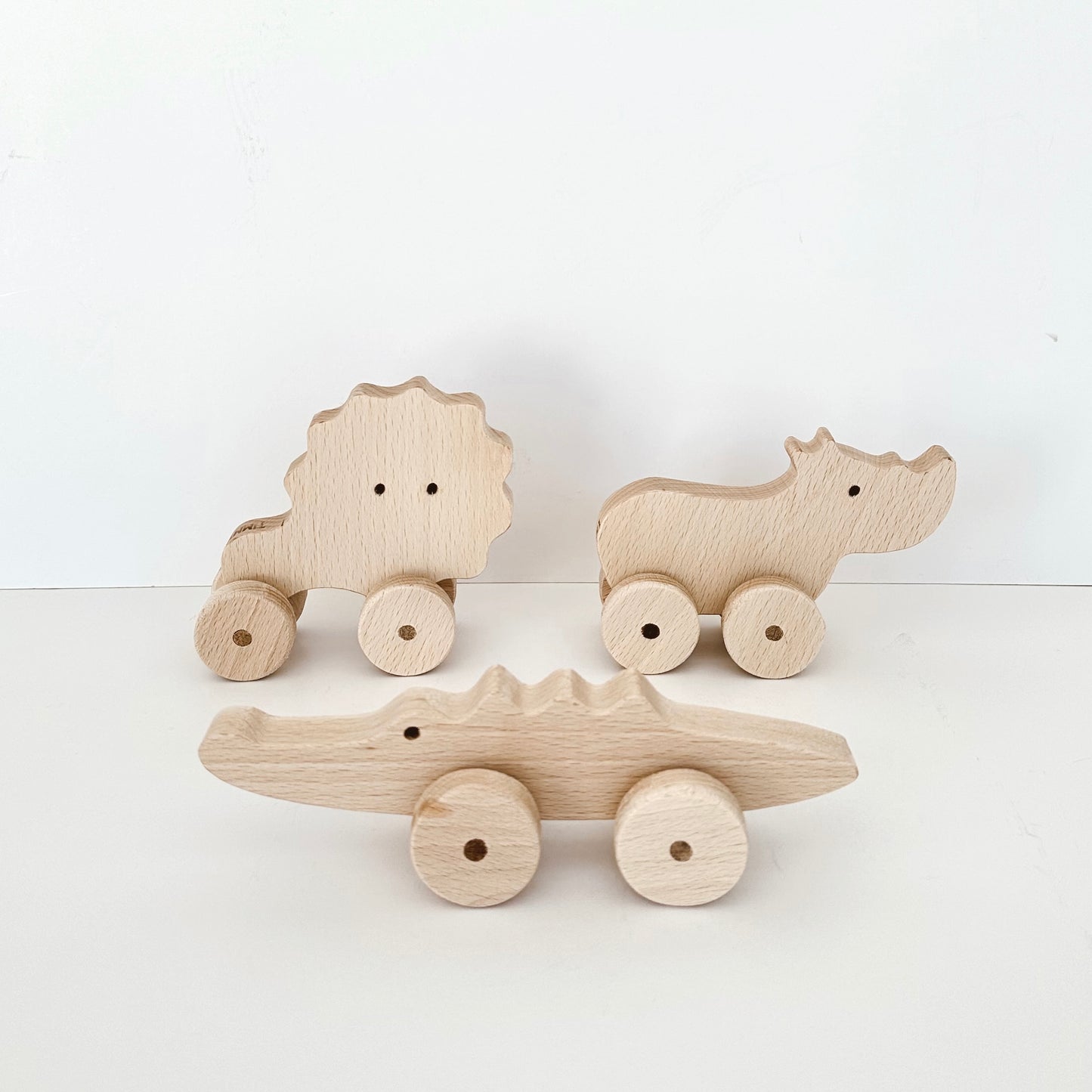 Wood Toy Set - Wild Animals