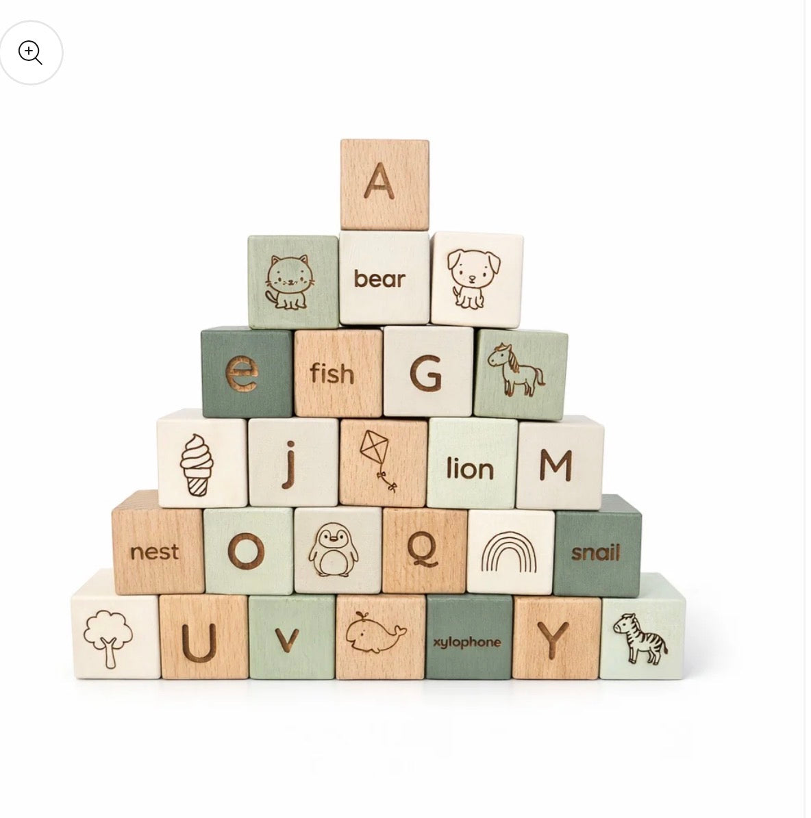 Timmy Toys Alphabet Building Blocks