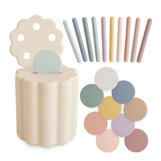 Mushie Coin & Tube Sorting Set