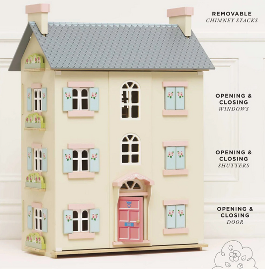 Le Toy Van - Cherry Tree Hall Wooden Dolls House