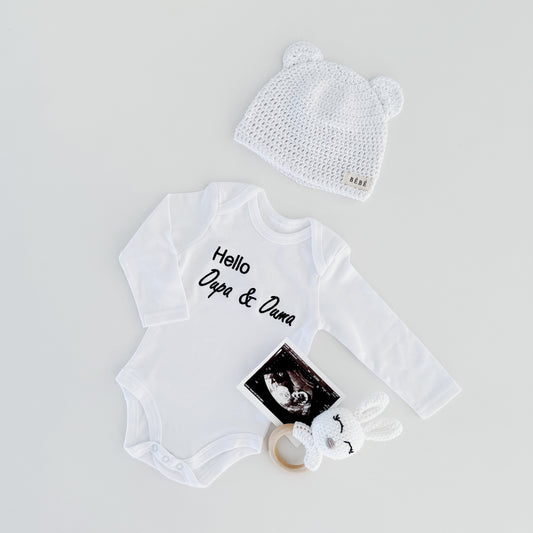 Grandparents Reveal Babygrow