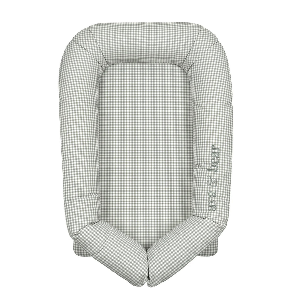 Ava & Bear Luxe Lounging Pods: Sage Micro Gingham