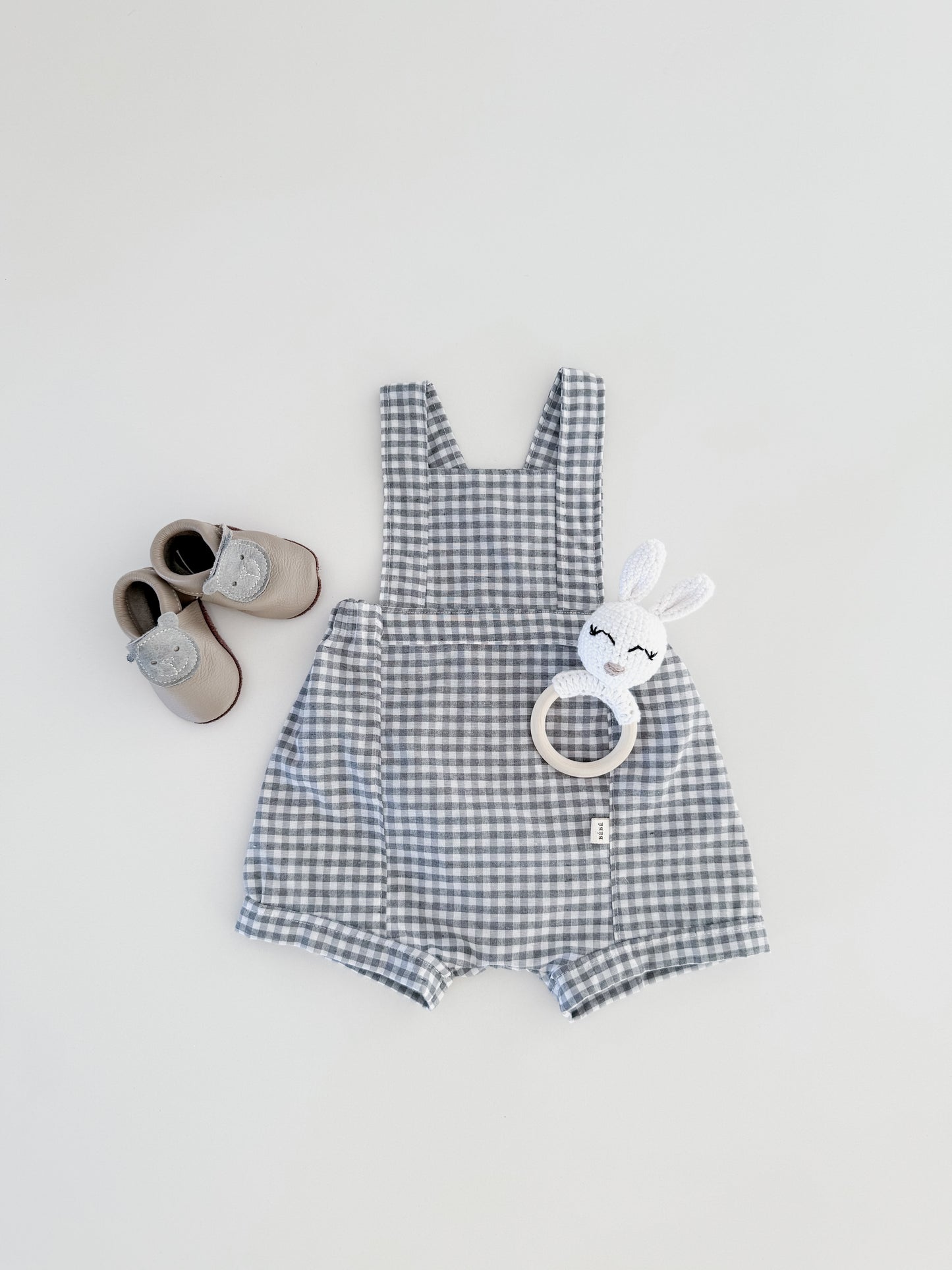 Gingham Dungaree