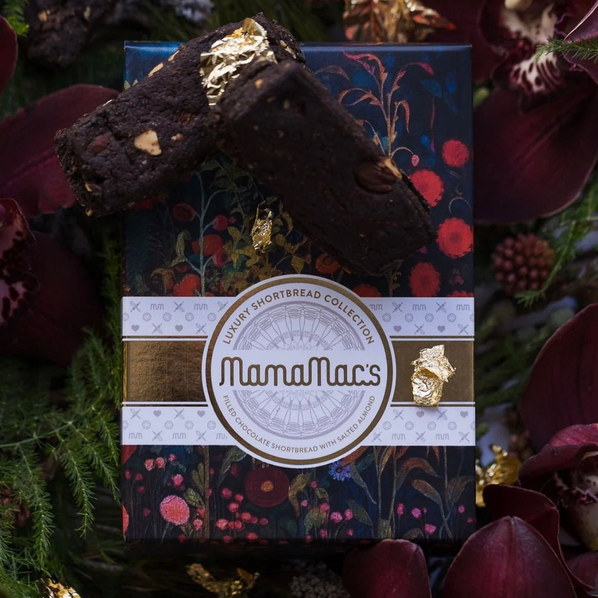 MamaMac’s Luxury Shortbread Collection Filled Chocolate with Salted Almonds Shortbread