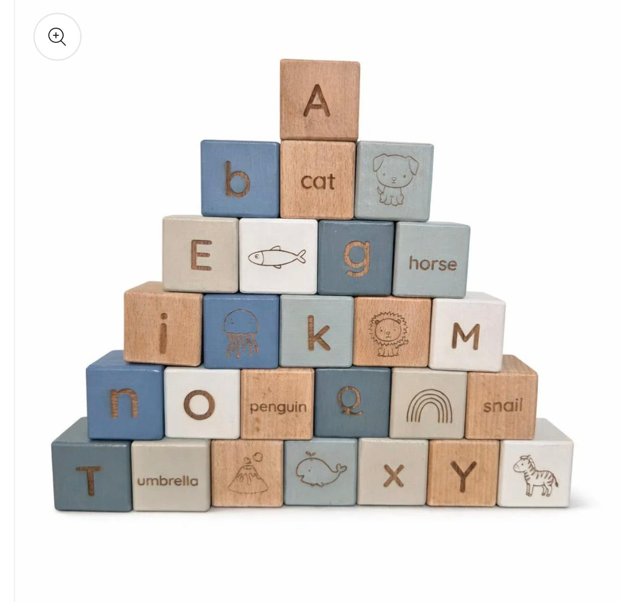 Timmy Toys Alphabet Building Blocks