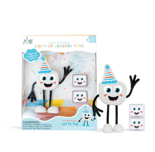 Glo Pals - Water Activated Light-Up Sensory Toys - Party Pal