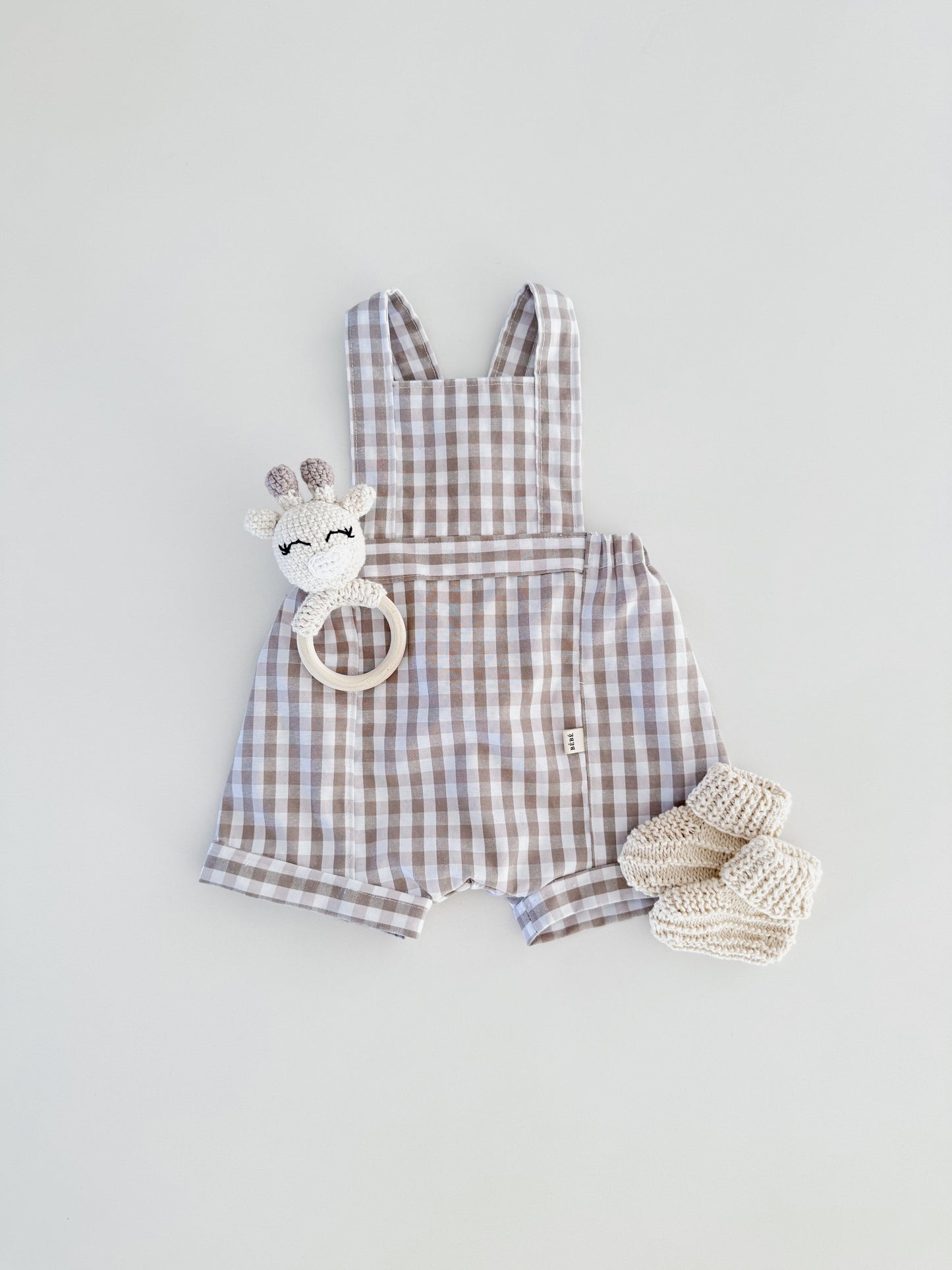 Gingham Dungaree