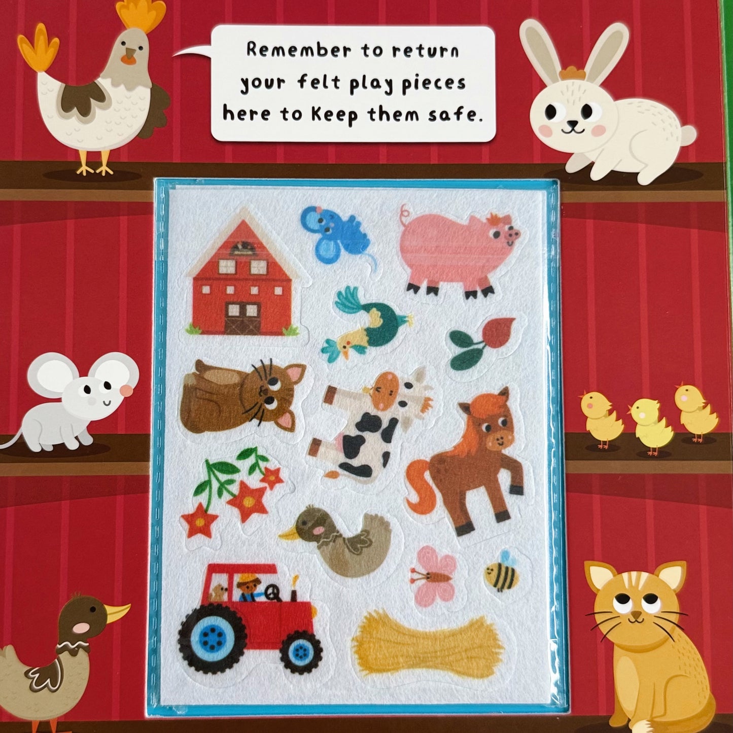 Farm Play + Learn (Interactive Felt)