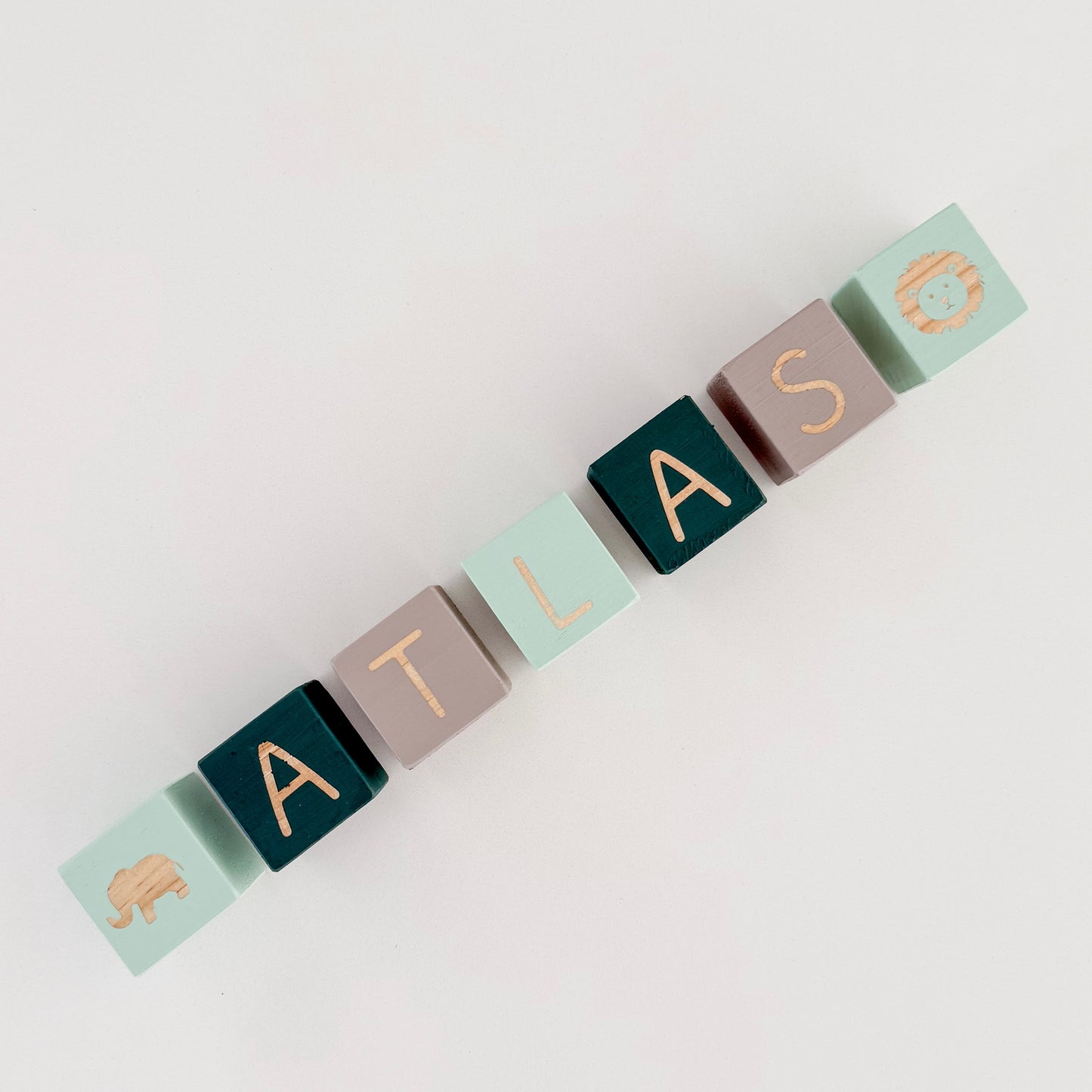 Bébé Wood Name Blocks