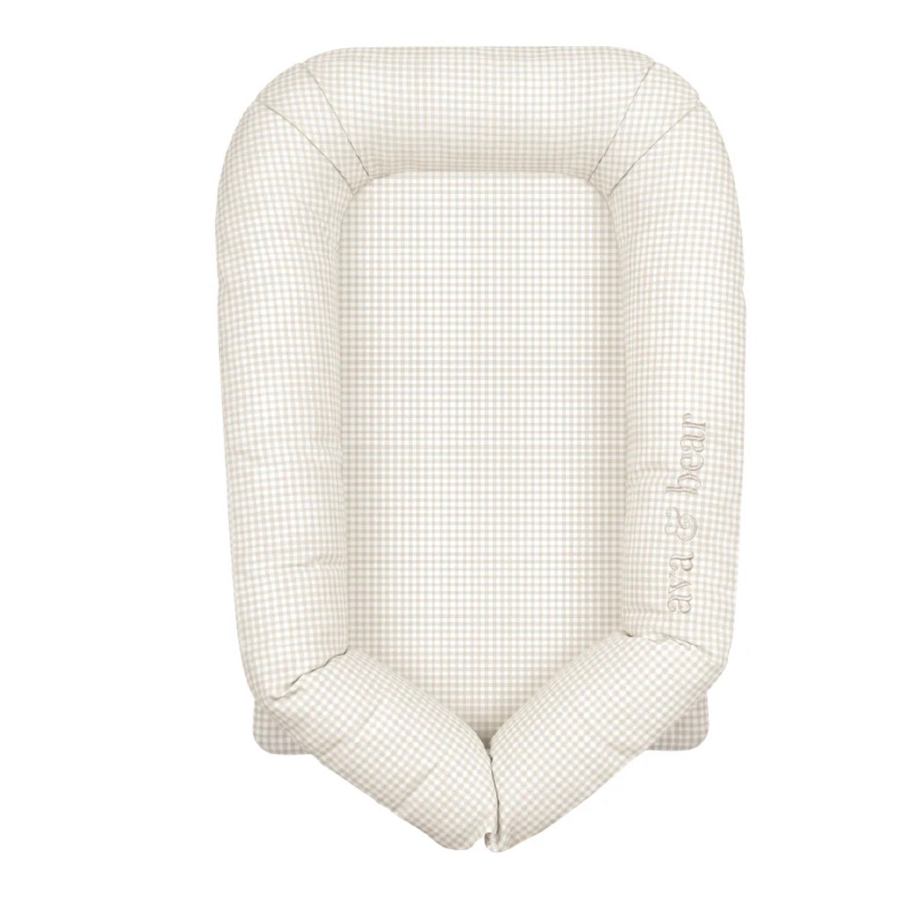 Ava & Bear Luxe Lounging Pods: Pearl Gingham