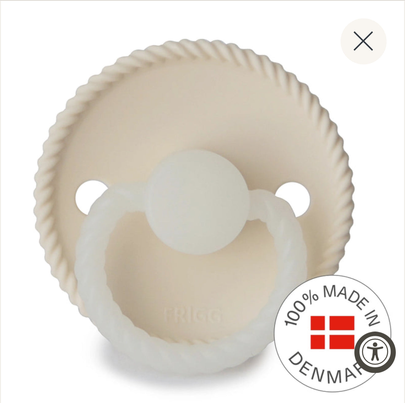 FRIGG Rope Pacifiers (Silicone)