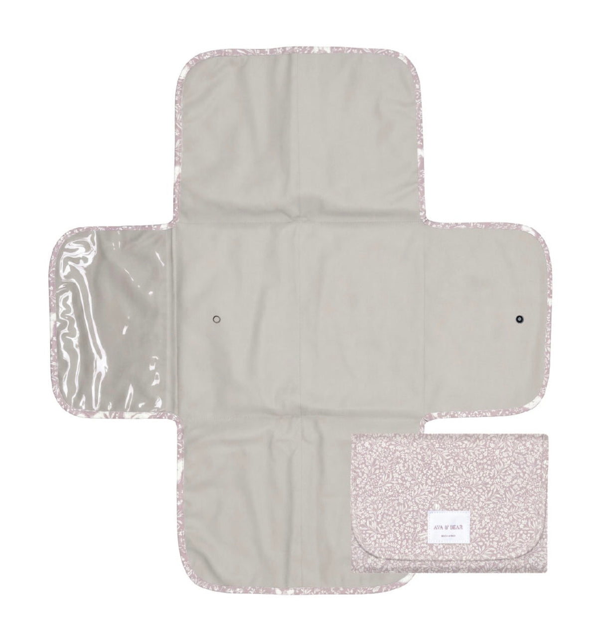 Ava & Bear Nappy Clutch - Meadow Rabbit