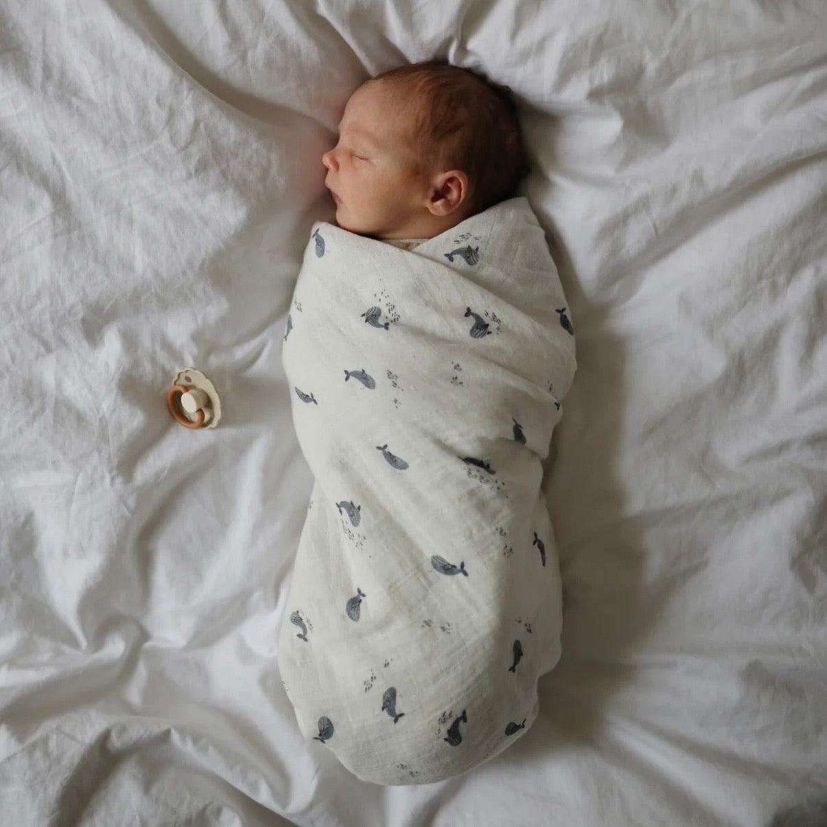 Mushie Organic Cotton Muslin Blanket