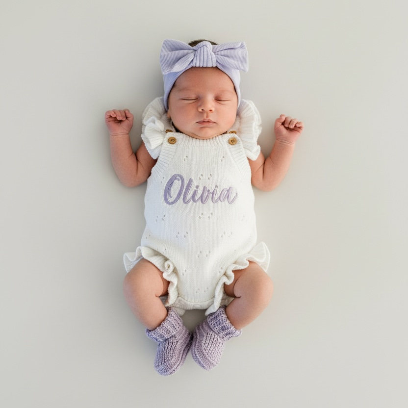 Elodie Name Romper