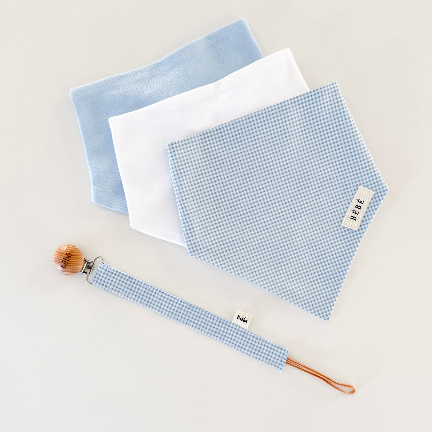Luxe Bibs Set + Clip