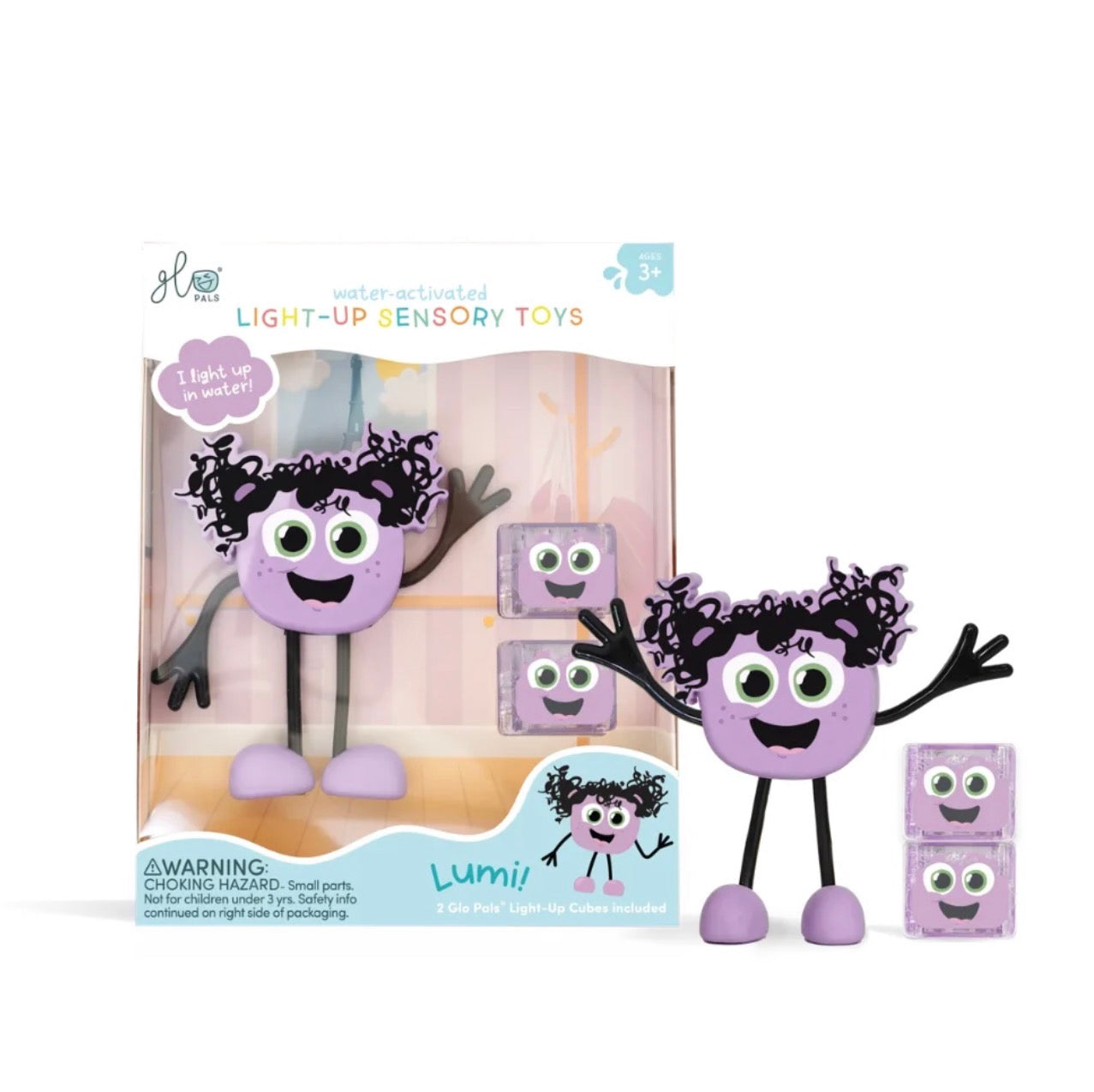 Glo Pals - Water Activated Light-Up Sensory Toys - Lumi