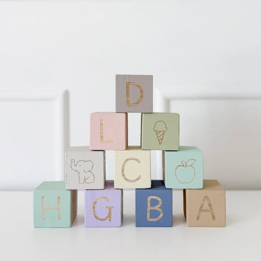 Bébé Wood Alphabet
