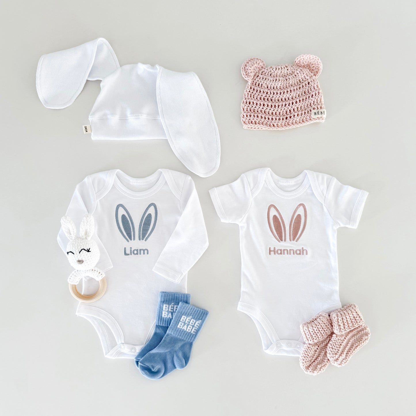 Easter Bunny Name Babygrow