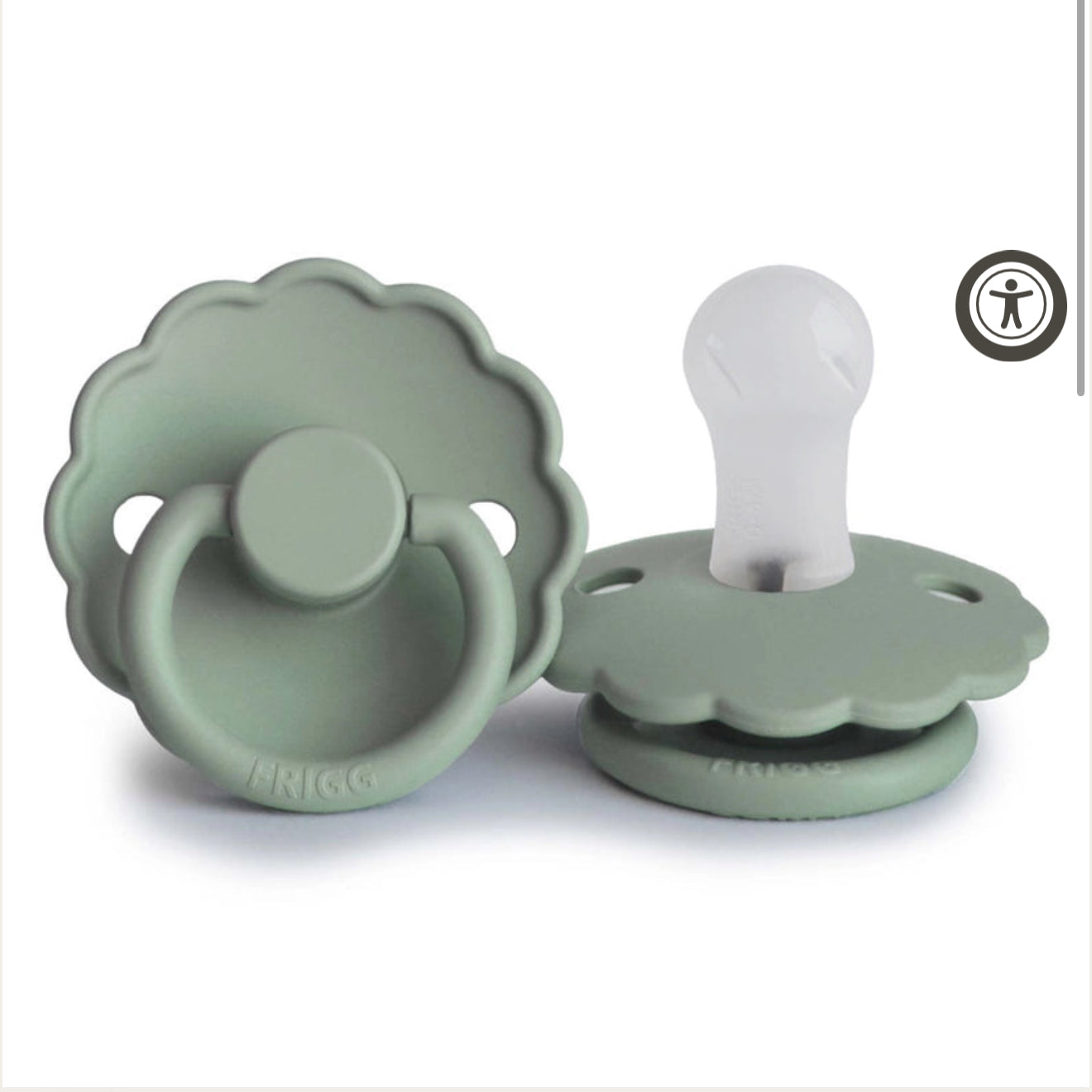 FRIGG Scallop Pacifiers (Silicone)