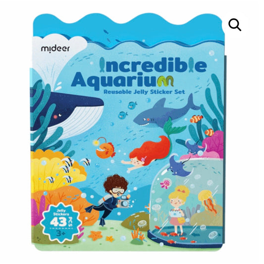 Mideer Reusable Sticker Set - Incredible Aquarium