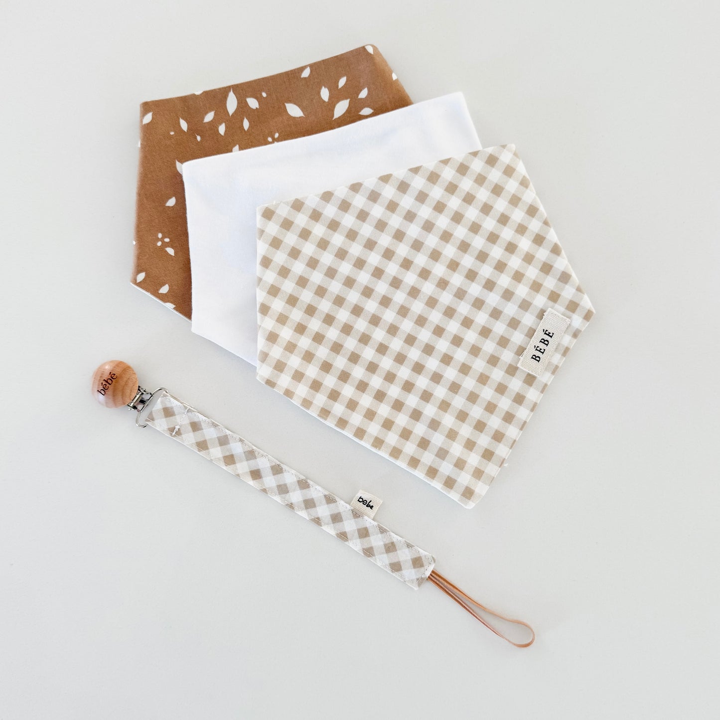 Luxe Bibs Set + Clip