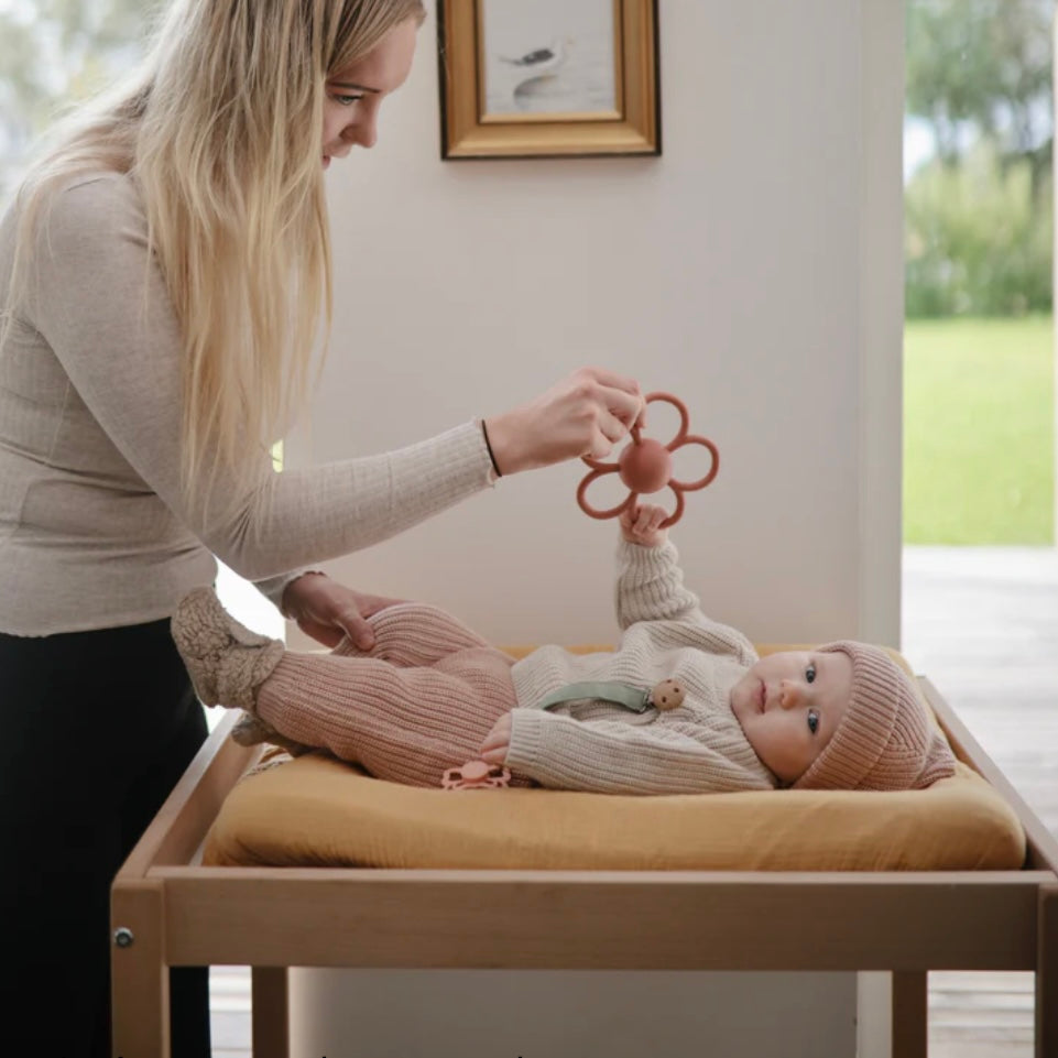 Mushie Daisy Teether