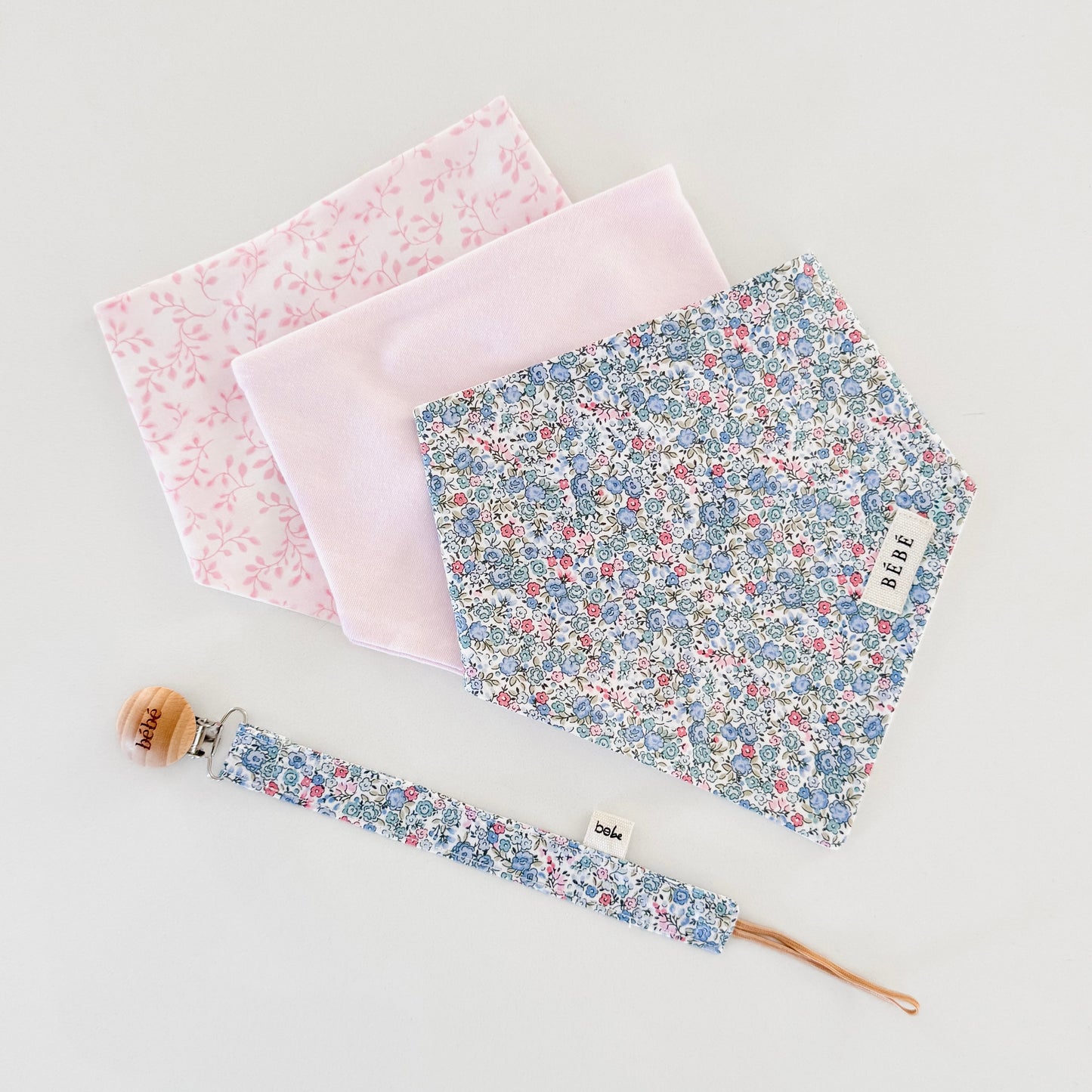 Luxe Bibs Set + Clip