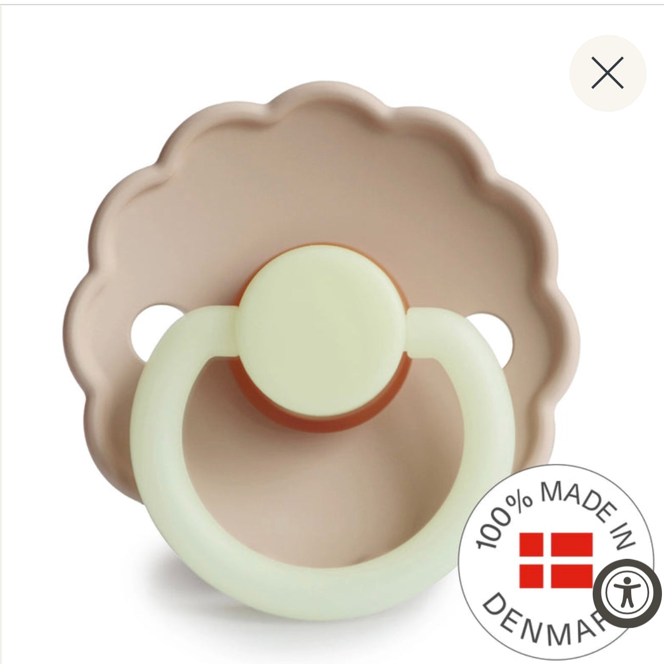 FRIGG Scallop Pacifiers (Silicone)