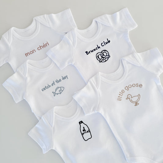 Bébé Babygrows - Short Sleeve