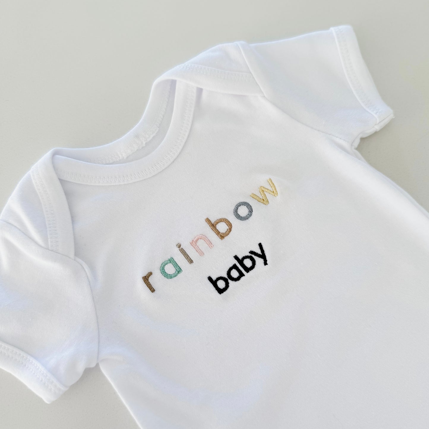 Rainbow Baby Babygrow