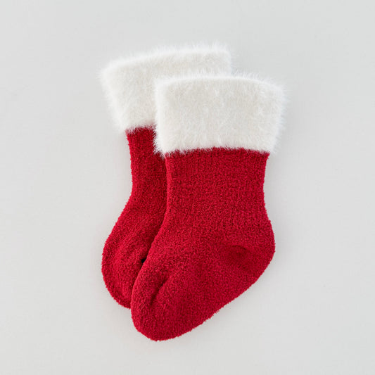 Santa Fluffy Booties