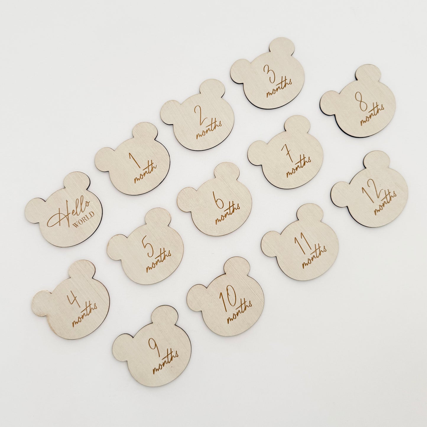 1st Year Milestone Set: Bears