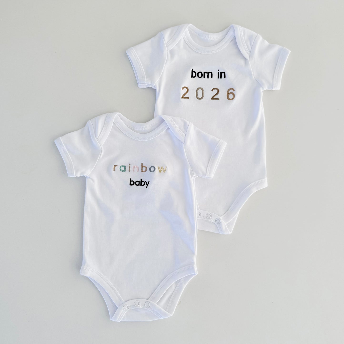 Rainbow Baby Babygrow