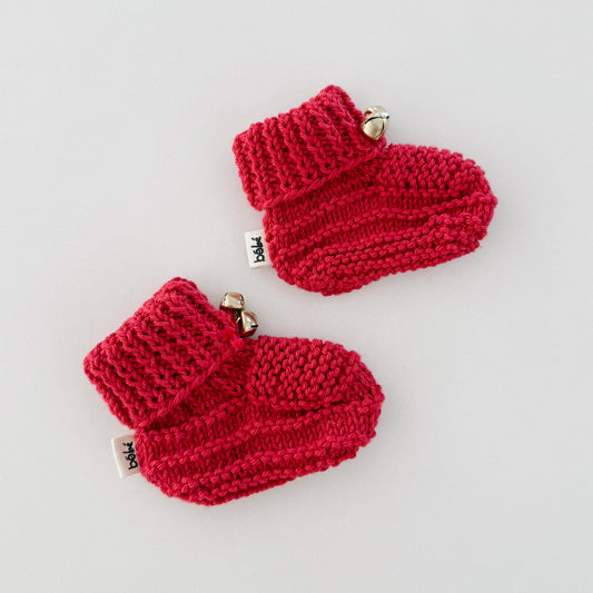 Little Bell Knitted Booties