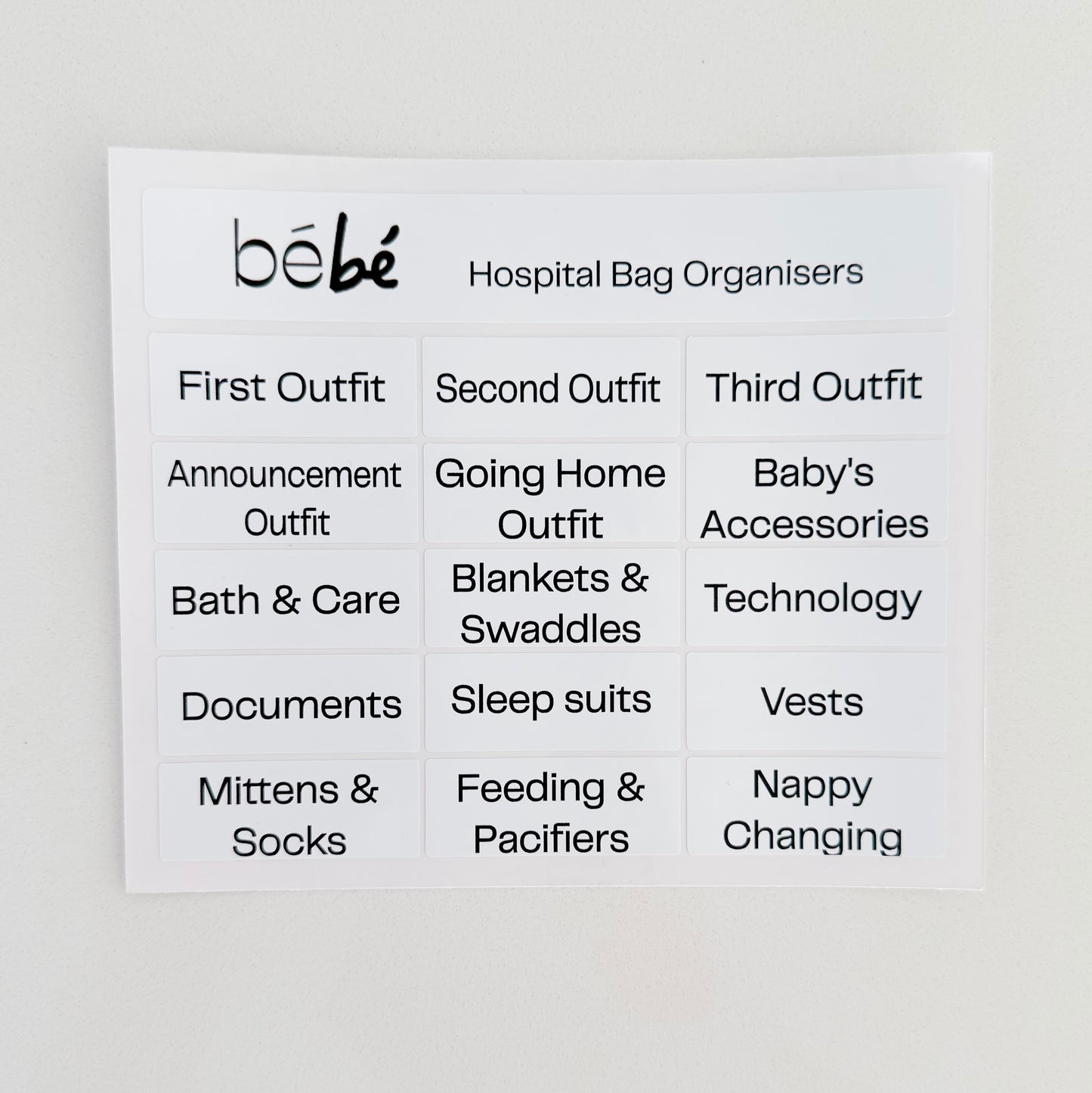 Baby Sticker Packs