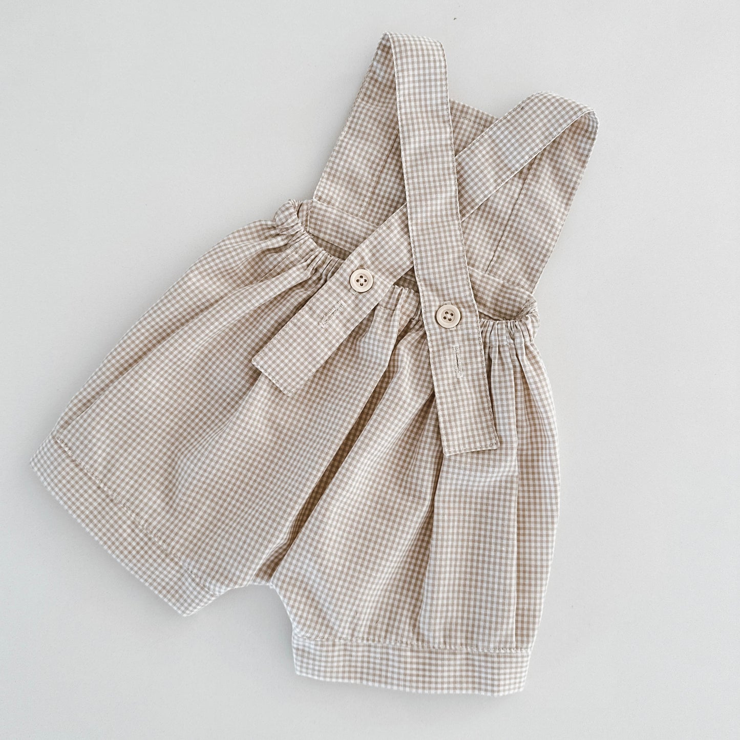 Gingham Dungaree