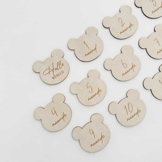1st Year Milestone Set: Bears