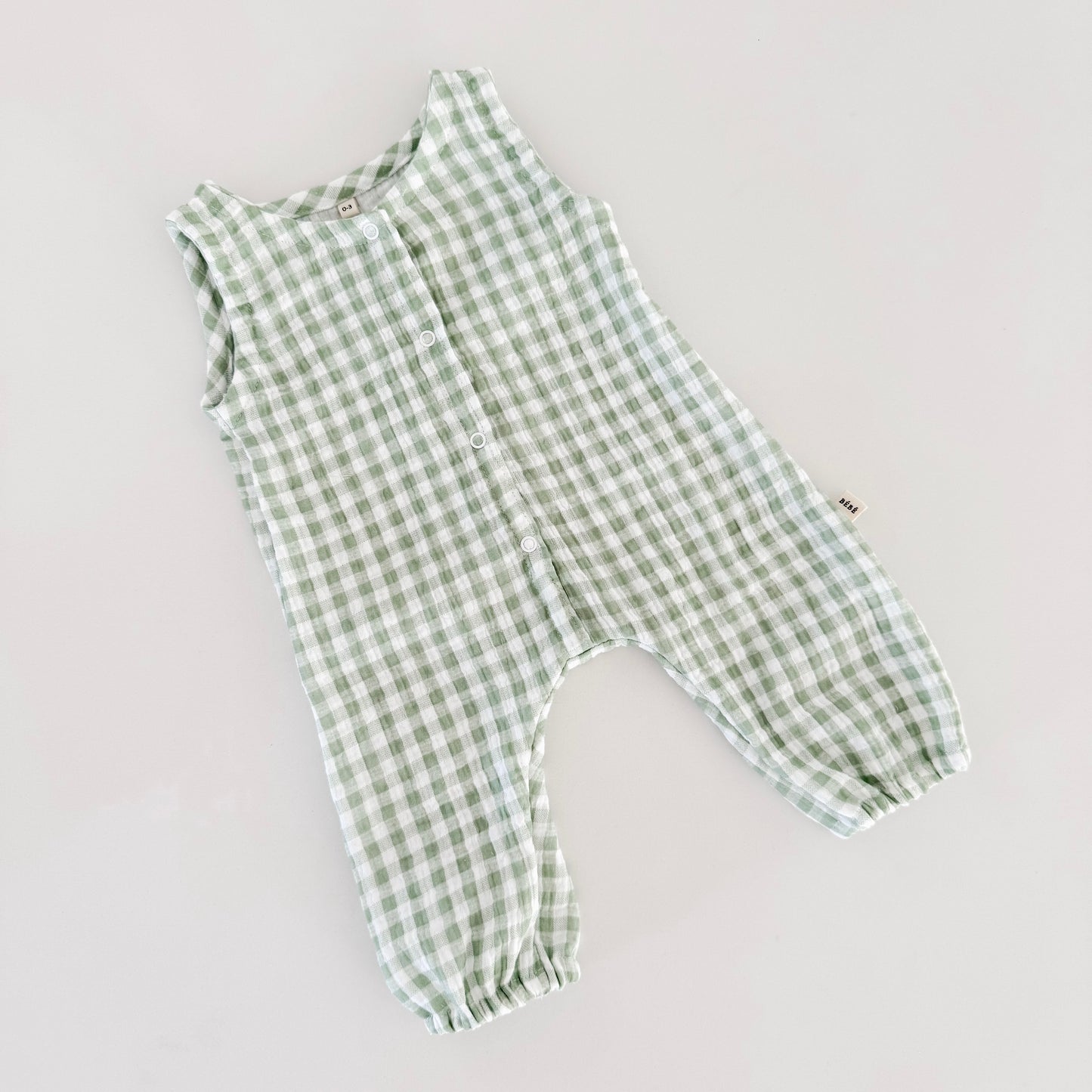 Gingham Romper