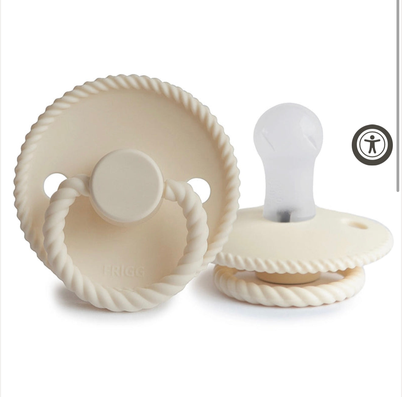 FRIGG Rope Pacifiers (Silicone)