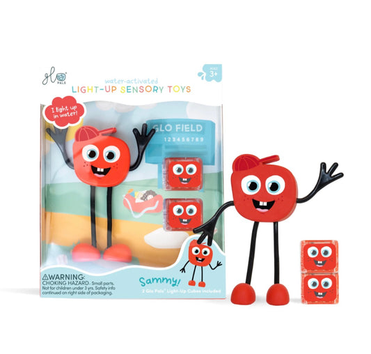 Glo Pals - Water Activated Light-Up Sensory Toys - Sammy