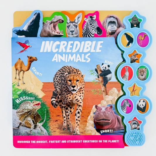 Incredible Animals - Sound Book