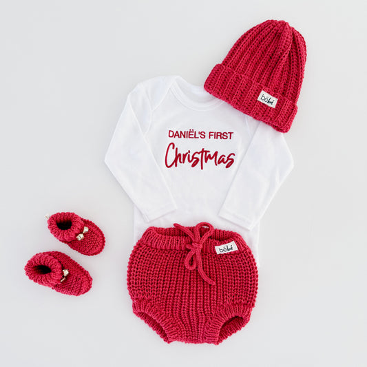 Christmas Babygrow (Customizable)