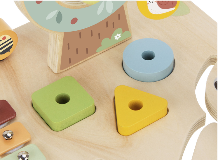 TookyToy - Wooden Forest Multi-Activity Table