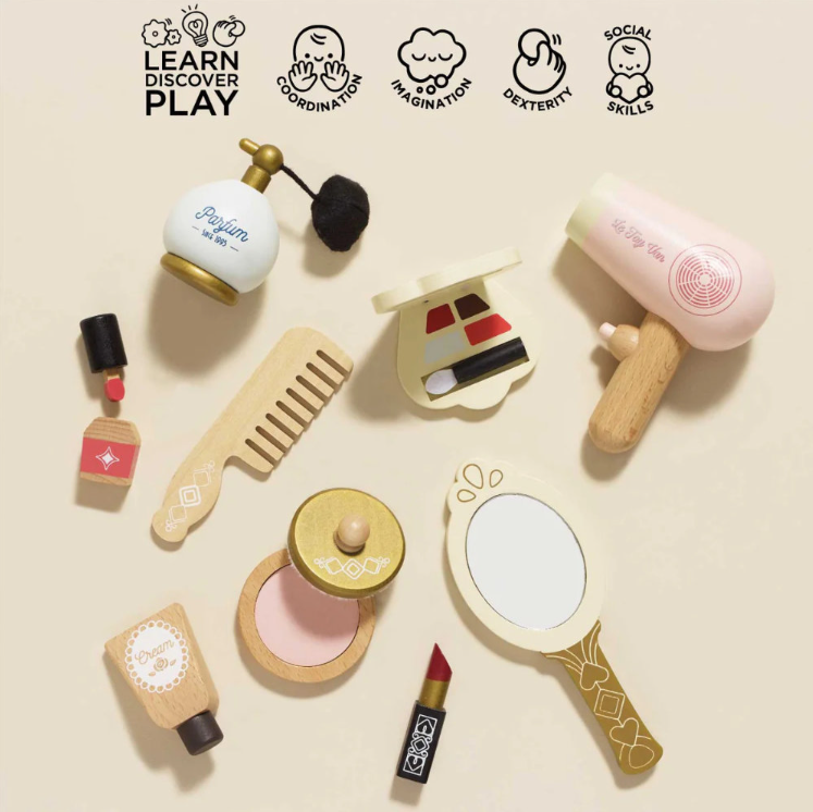 Le Toy Van - Wooden Vanity Star Beauty Kit