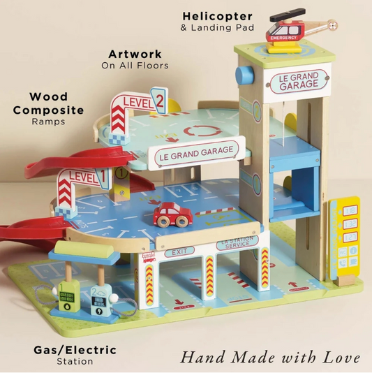 Le Toy Van - Le Grand Wooden Garage