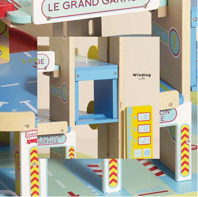 Le Toy Van - Le Grand Wooden Garage