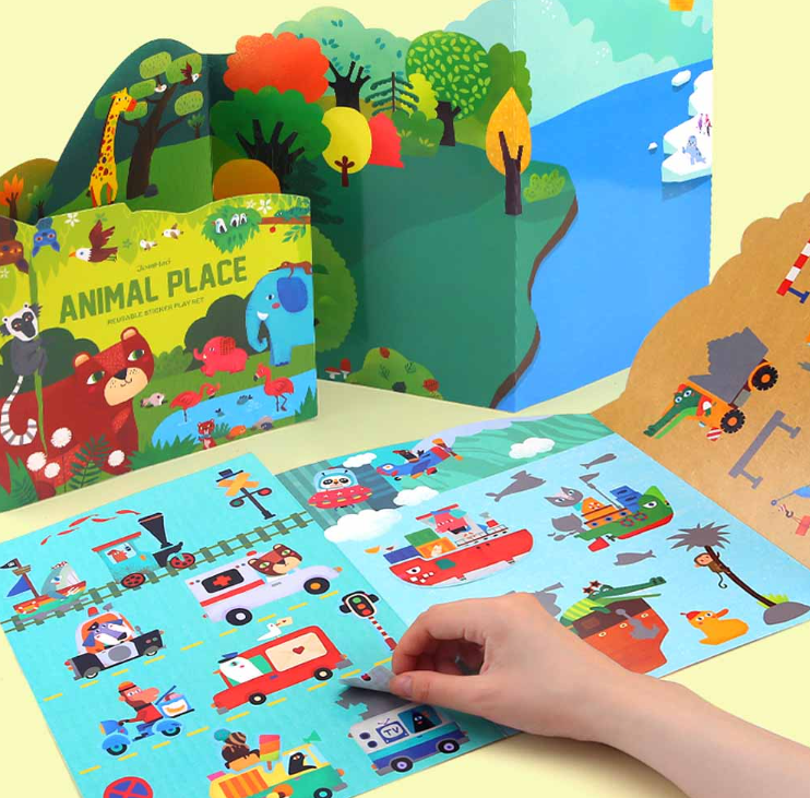 Jar Meló Reusable Sticker Play Set - On The Go